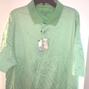 Jos A Banks Leadbetter golf shirt size XXL green
